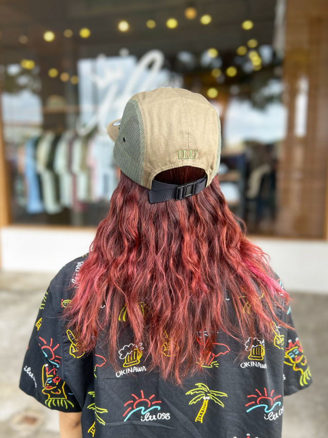 ojos メッシュハンチングキャップ　newjeans ヘイン着用 ojos メッシュハンチングキャップ newjeans ヘイン着用 ojos メッシュ