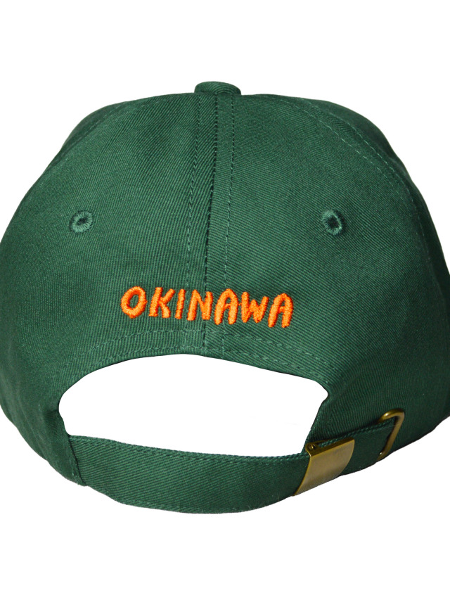 帽子》639C アイルのロゴマークの刺繍キャップ