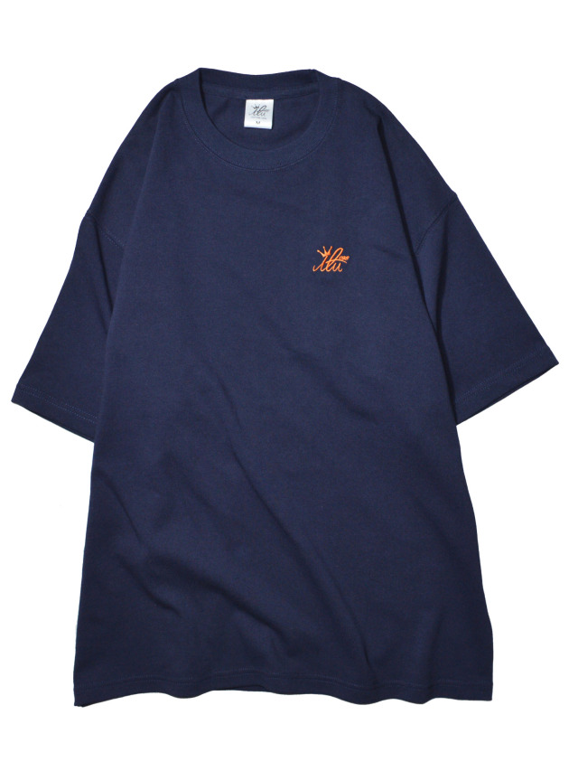 刺繍Tシャツ 刺繍 Tシャツ ビッグシルエット Ｔシャツ 半袖 ステッチ刺繍半袖Tシャツ ビックシルエット