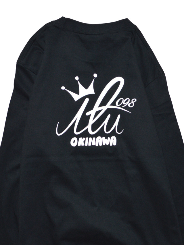 長袖》800 アイルのロゴマークの長袖Tシャツ