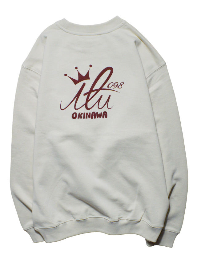 スウェット》800 アイルのロゴマークのスウェット