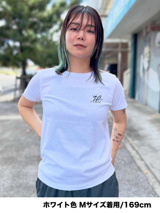 レディース》800 アイルロゴマークのレディースTシャツ.