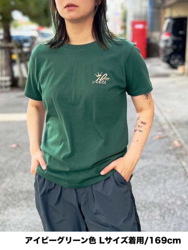 レディース》800 アイルロゴマークのレディースTシャツ.