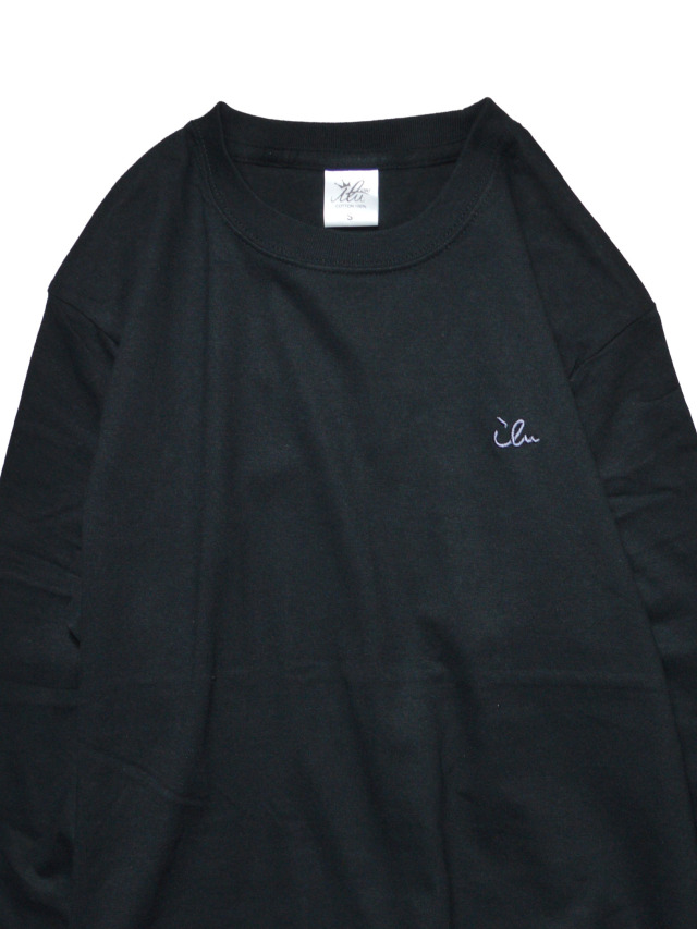 長袖》818 ちょこっとアイル刺繍の長袖Tシャツ