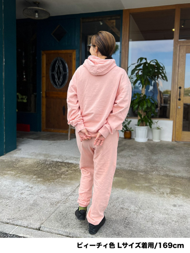 パーカー》818M ちょこっとアイル刺繍のライトウェイトパーカー