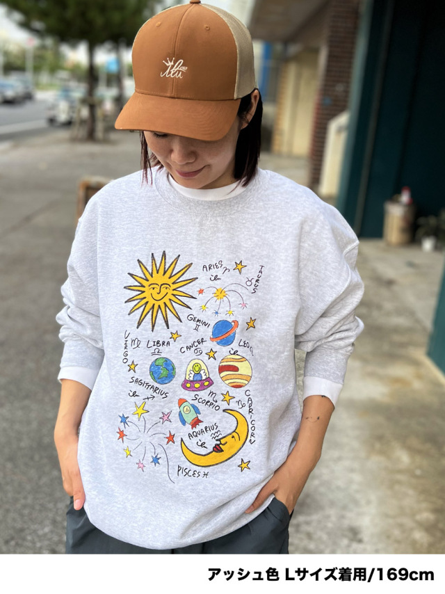 スウェット》868 プラネットアイルのスウェット