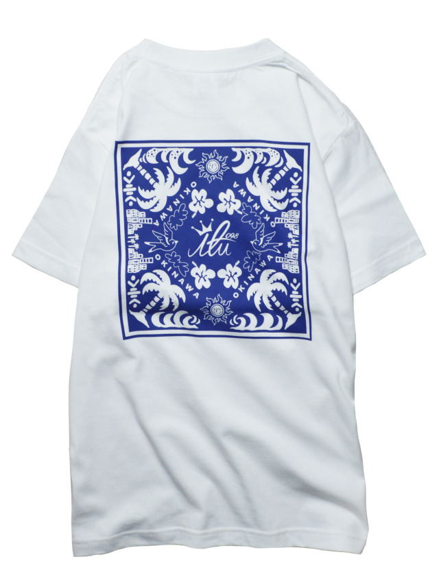 半袖》868 バンダナオキナワの半袖Tシャツ.