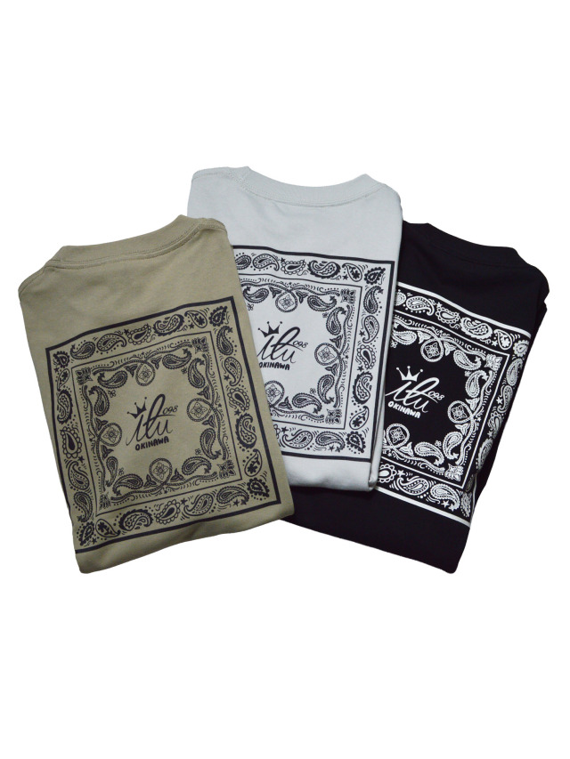 半袖》868 バンダナペイズリー02 のマグナムTシャツ