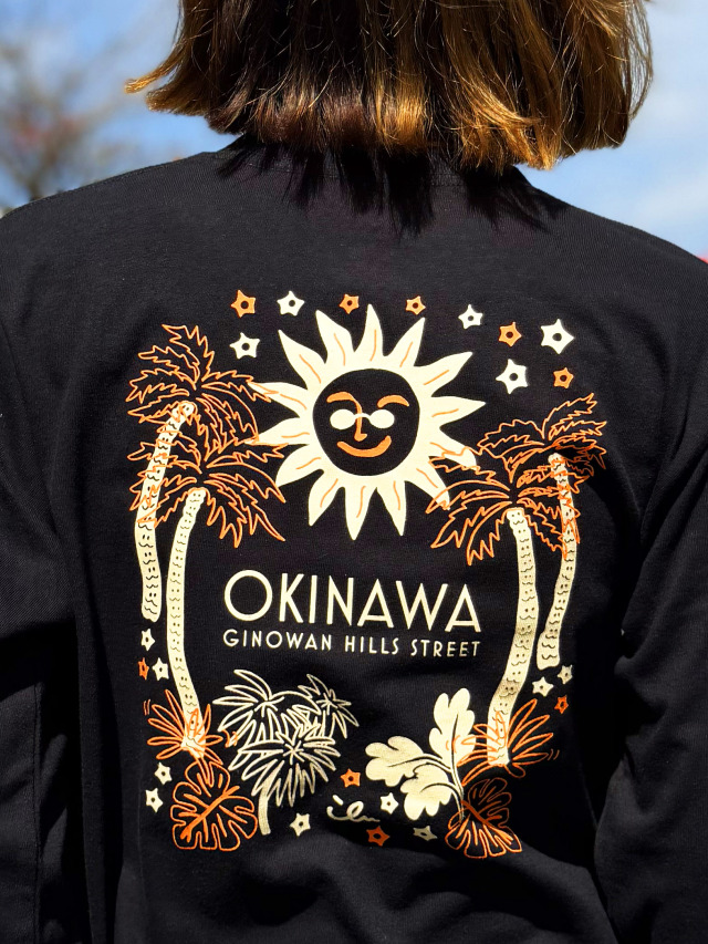 長袖》868 沖縄SUNの長袖Tシャツ