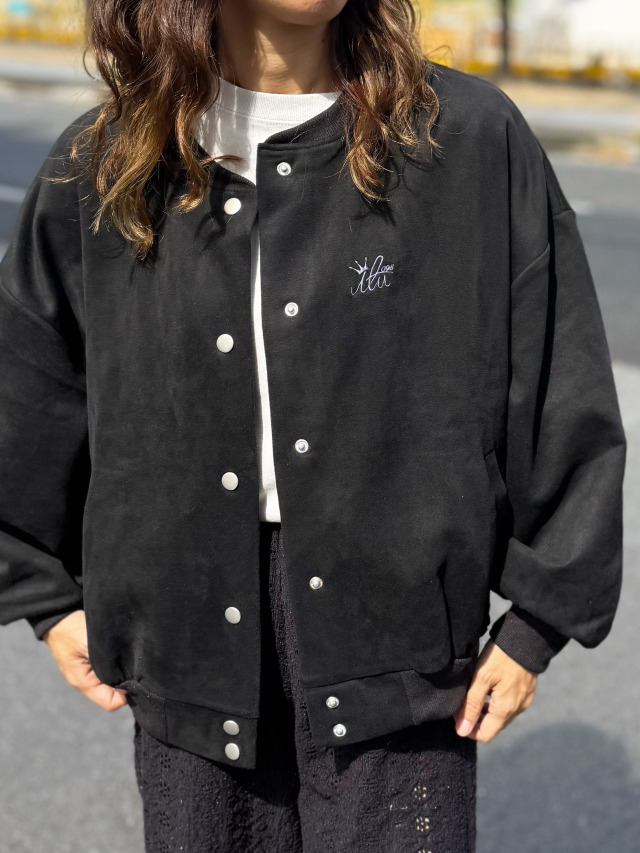 レディース》869 スエードポンチスタジャン