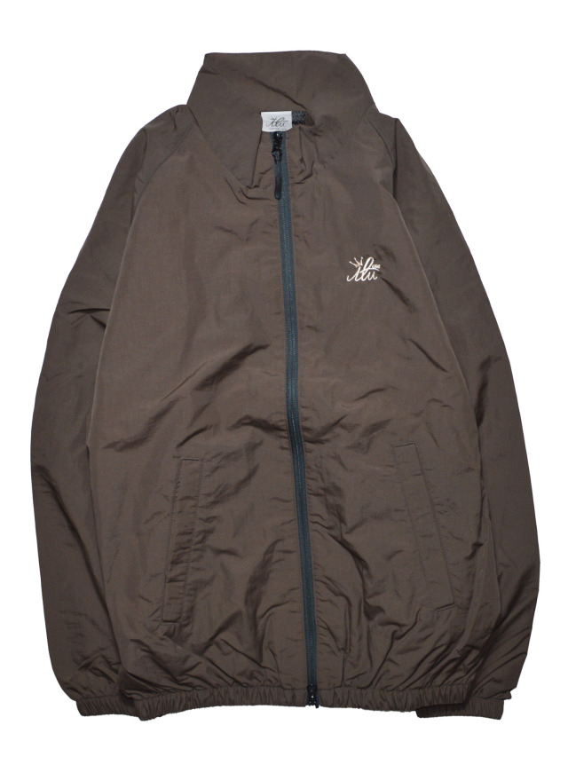 【美品】FTC フルジップナイロンジャケット 刺繍ロゴ 黒 L. FUR LINED COACH JACKET（ナイロンジャケット）｜FTC（エフティーシー