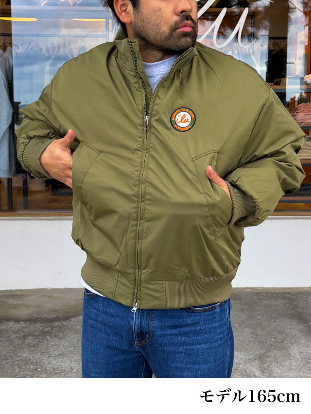 ジャケット》878 中綿のあったかブルゾン