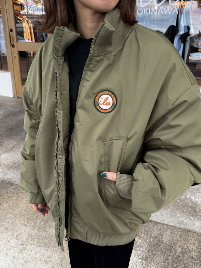 ジャケット》878 中綿のあったかブルゾン