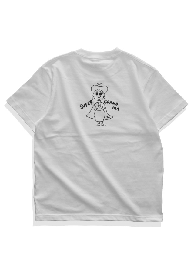 半袖》918スーパーグランパ&グランマTシャツ(じぃじ/ばぁば).