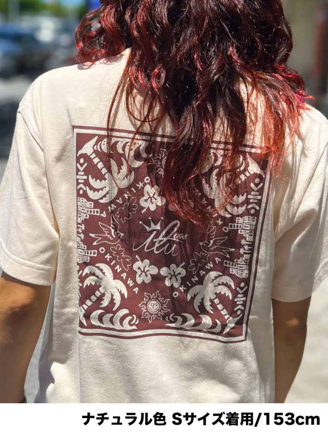 fr2golf 沖縄限定バンダナ柄シャツ　レディース fr2golf 沖縄限定バンダナ柄シャツ レディース