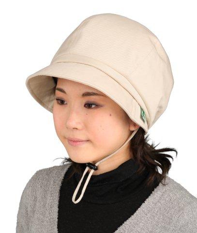 頭保護帽子　つまづきや転倒から頭をガードおしゃれ保護帽子【おでかけヘッドガード】:KM-1000Gキャスケットタイプ