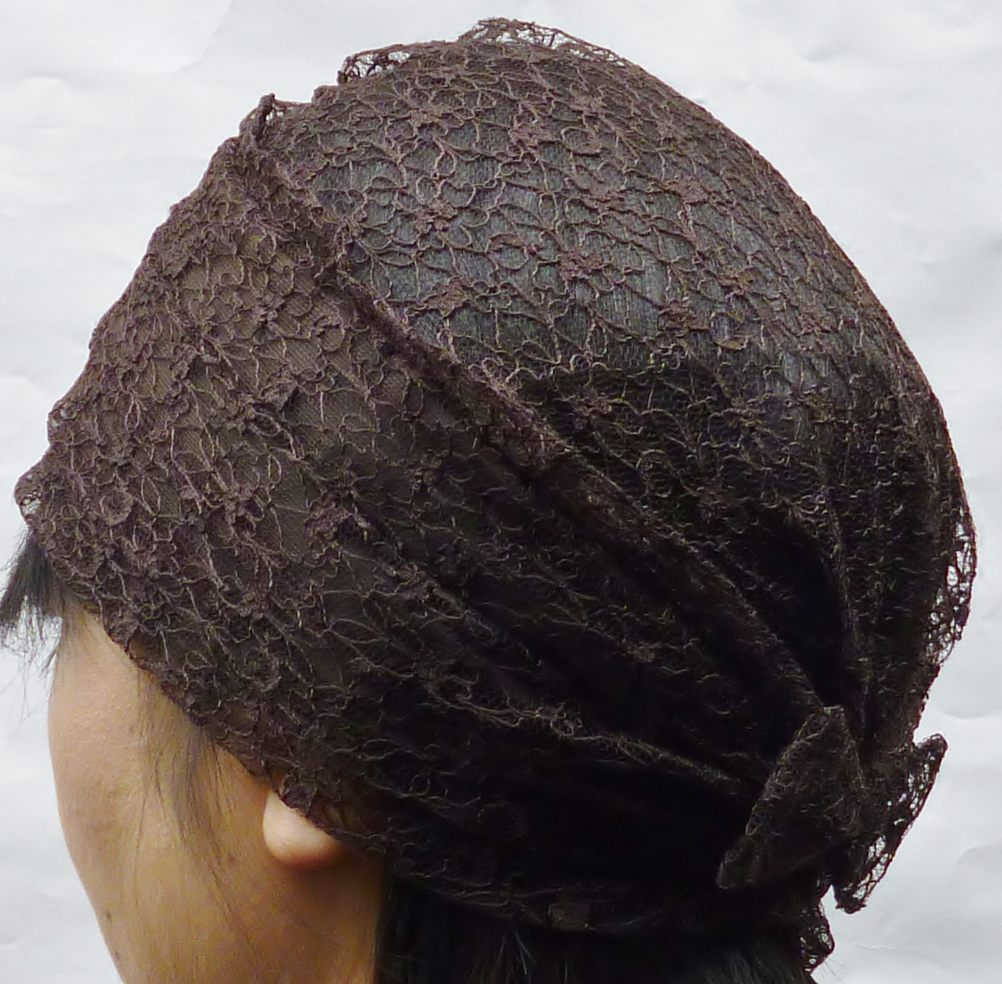 おしゃれヘアキャップ【女神の帽子】155チュールメッシュ