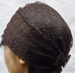 おしゃれヘアキャップ【女神の帽子】155チュールメッシュ