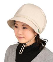 頭保護帽子　つまづきや転倒から頭をガードおしゃれ保護帽子【おでかけヘッドガード】:KM-1000Gキャスケットタイプ