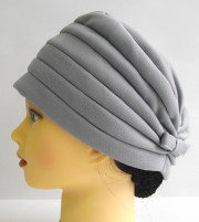 おしゃれヘアキャップ【女神の帽子】124チュールキャップ★ゴム入り★