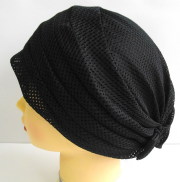 室内帽子 おしゃれヘアキャップ15 131チュールメッシュ おうち帽子 お出かけ帽子　日本製