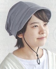 頭保護帽子　つまずきや転倒から頭をガードおしゃれ保護帽子【おでかけヘッドガード】: フォールディングニットブリムタイプ　　KM-6000F