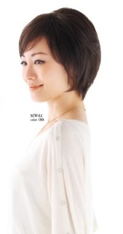 投薬副作用・抗がん剤脱毛、手術後、円形脱毛用のための医療用カツラ：おしゃれ医療ウィッグ【アヴェマリアのウィッグ】【MW-12】
