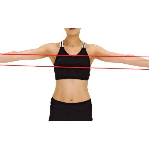 D&M Thera Tube セラチューブ 3m×8.0mm レッドカラー #TTB-12 （マニュアル付き）・米国理学療法士協会認定品