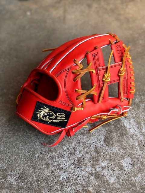 【送料無料】 初登場！go53san_baseball　53グローブ　硬式グローブ  内野手用右投げ