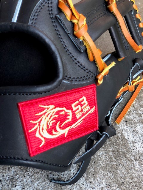 野球　硬式　右投げ　内野用　グラブ　グローブ 送料無料】 初登場！go53san_baseball 53グローブ 硬式グローブ