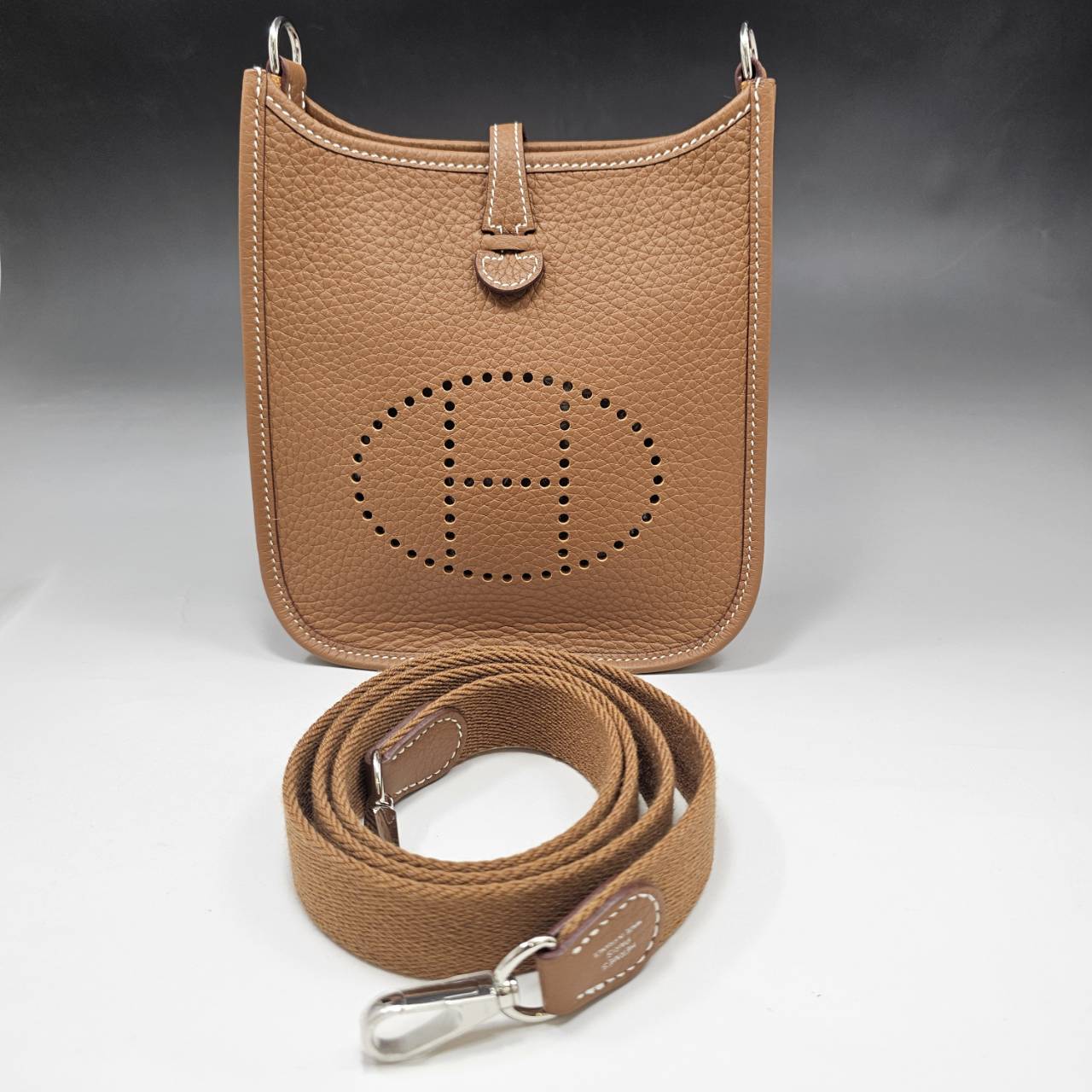 HERMES(エルメス）/エヴリン/TPM//ゴールド/トリヨンクレマランス/SV金具【新品】