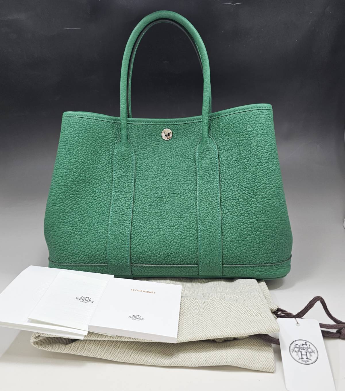 HERMES（エルメス）/ガーデンパーティー/ＴPM（30ｃｍ）/ヴェールベルティコ/ネゴンダ/【新品】