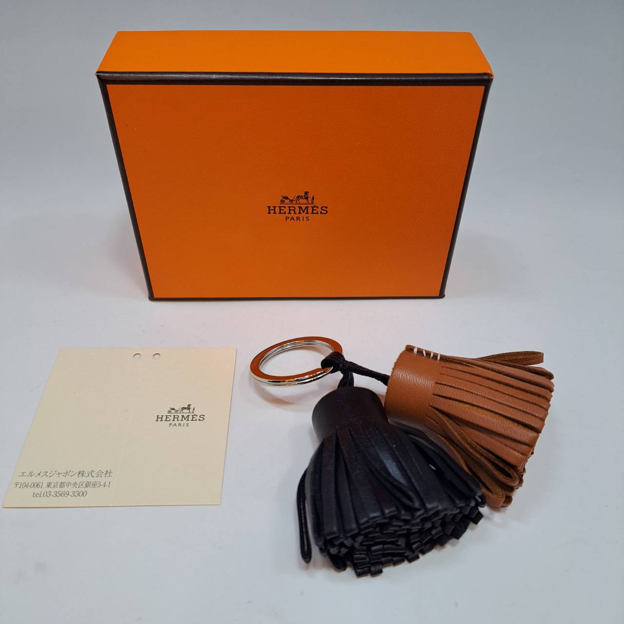 HERMES（エルメス）/カルメンウノドス/黒×ゴールド【新品】