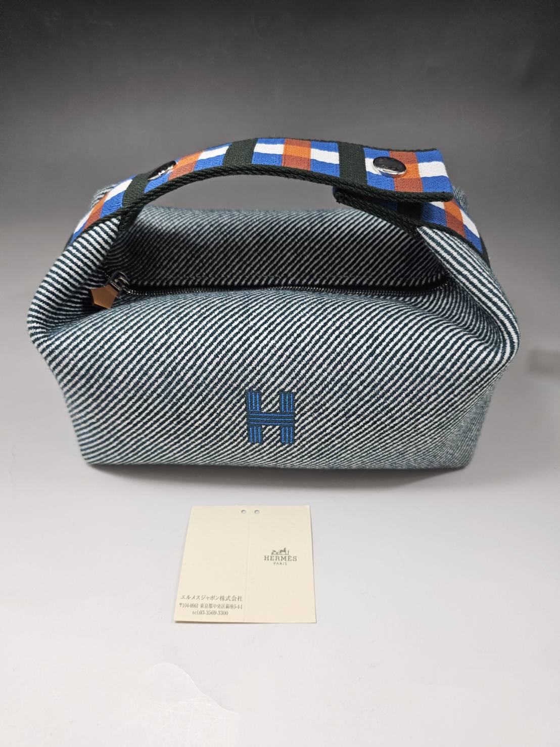 HERMESエルメス ブリッドアブラック オ, カレ PM 【新品】