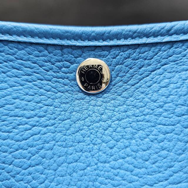 HERMES（エルメス）/ガーデンパーティー/TPM（30cm）/ブルー