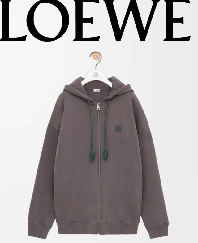 「Loewe」ジップアップ フーディーH526Y25X87(コットン)現行品【新品】