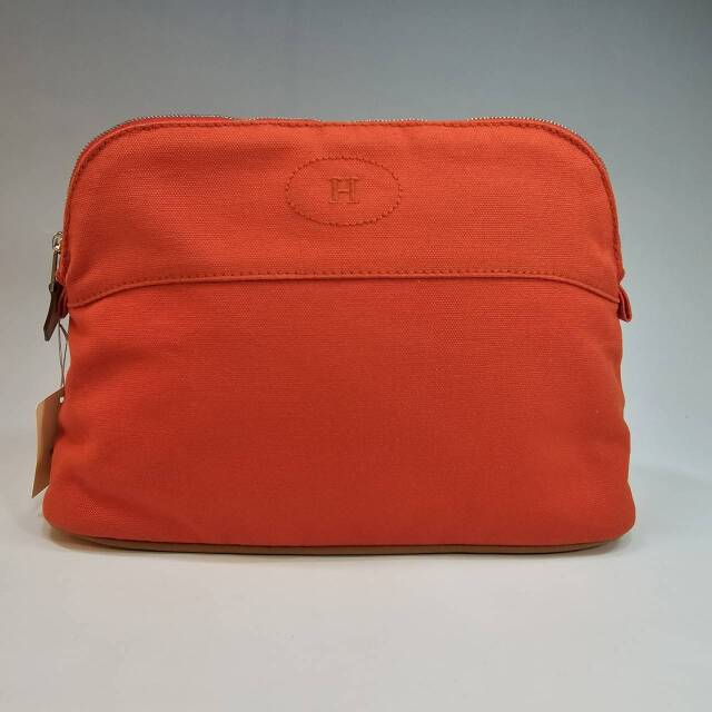 HERMES エルメス/ボリードポーチMM25 /テラコッタ /小物 化粧ポーチ/【新品】