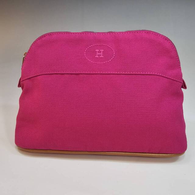 値下げしました‼️新品未使用　HERMES ピンク ポーチ HERMES ポーチ 化粧ポーチ ピンク