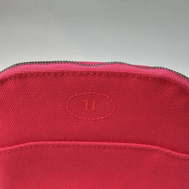 HERMES エルメス/ボリードポーチミニミニ16cm /ハイビスカス/小物 化粧