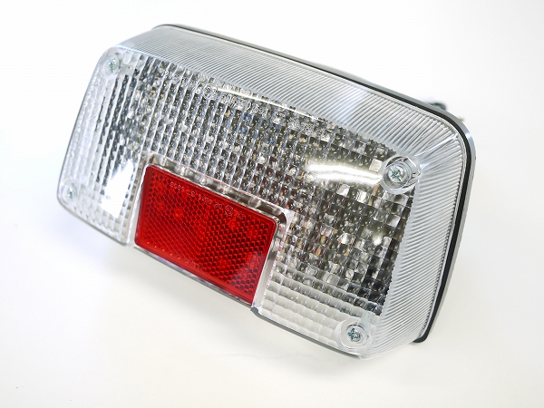GSX400Sカタナ GSX250Sカタナ用LEDテールランプ クリアレンズ 刀 ナンバー灯付き