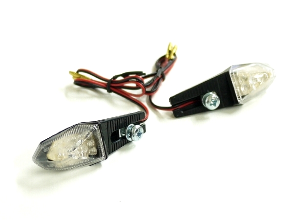 LEDライトアングルウインカー 左右セット クリアレンズ