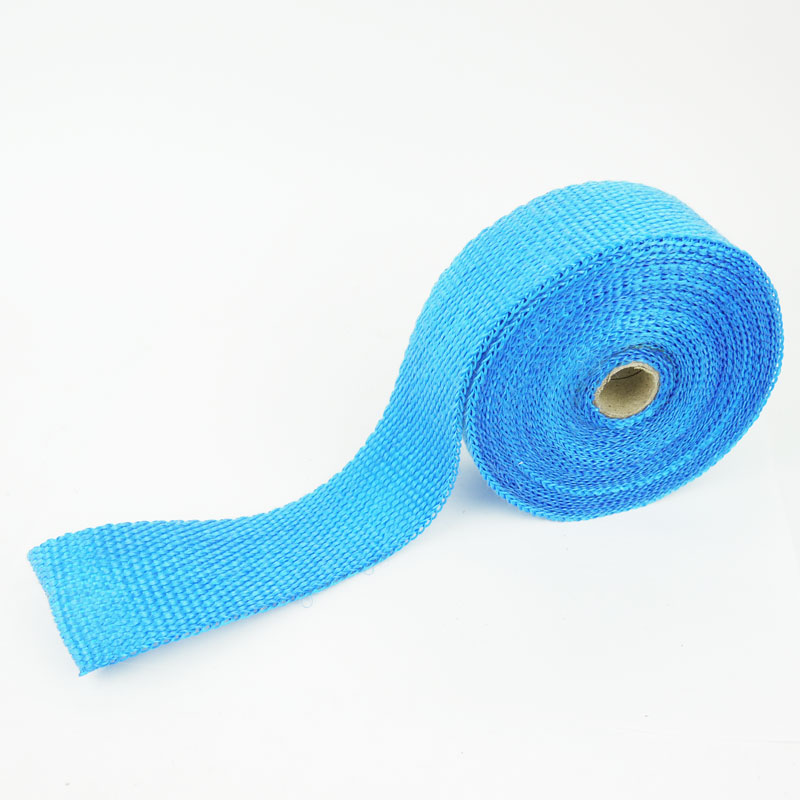 エキゾーストラップ サーモバンテージ ブルー 耐熱バンド 5cm×10m