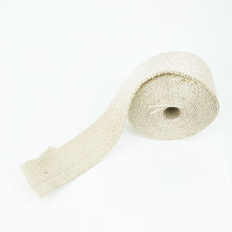 エキゾーストラップ サーモバンテージ ナチュラル 耐熱バンド 5cm×10m