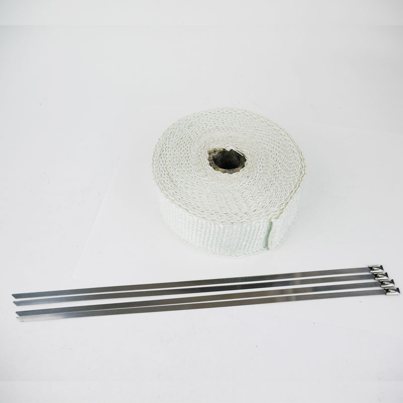エキゾーストラップ サーモバンテージ ホワイト 耐熱バンド 5cm×10m