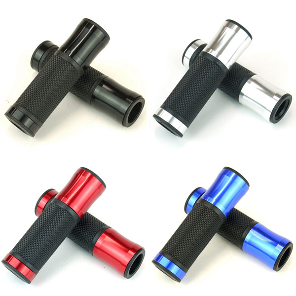 バイクグリップ　にゃんにゃんグリップ　貫通　白黒 バイクグリップにゃんにゃんグリップ貫通白黒