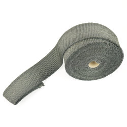 エキゾーストラップ サーモバンテージ ブラック 耐熱バンド 5cm×10m