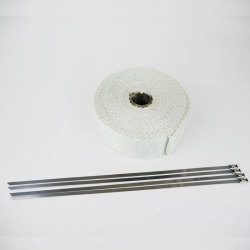 エキゾーストラップ サーモバンテージ ホワイト 耐熱バンド 5cm×10m