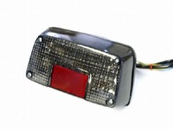 GSX400インパルス用 LEDウインカー付きテールランプ　スモークレンズ ナンバー灯付き
