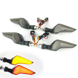 デュアルカラー LEDウインカー TYPE3 イーグル レッド 1台分