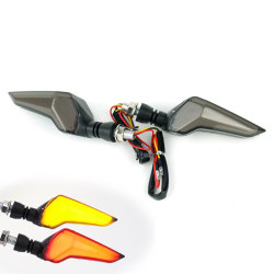 デュアルカラー LEDウインカー TYPE3 イーグル レッド 左右セット